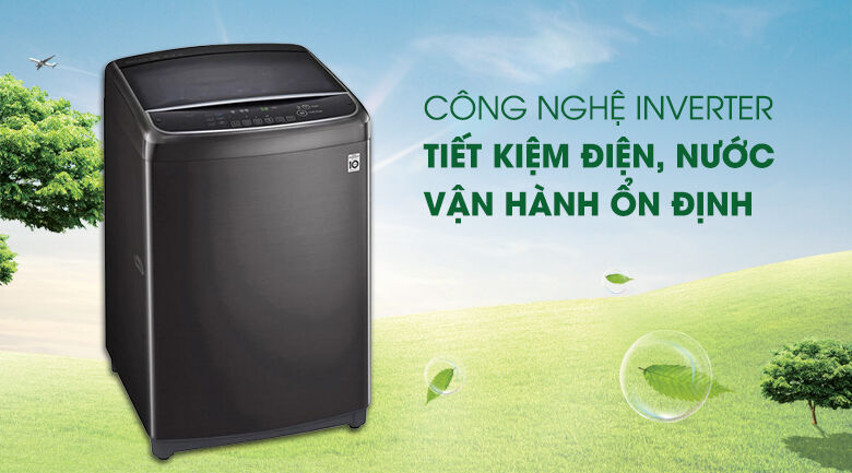 công nghệ inverter - máy giặt lg inverter 22 kg th2722ssak