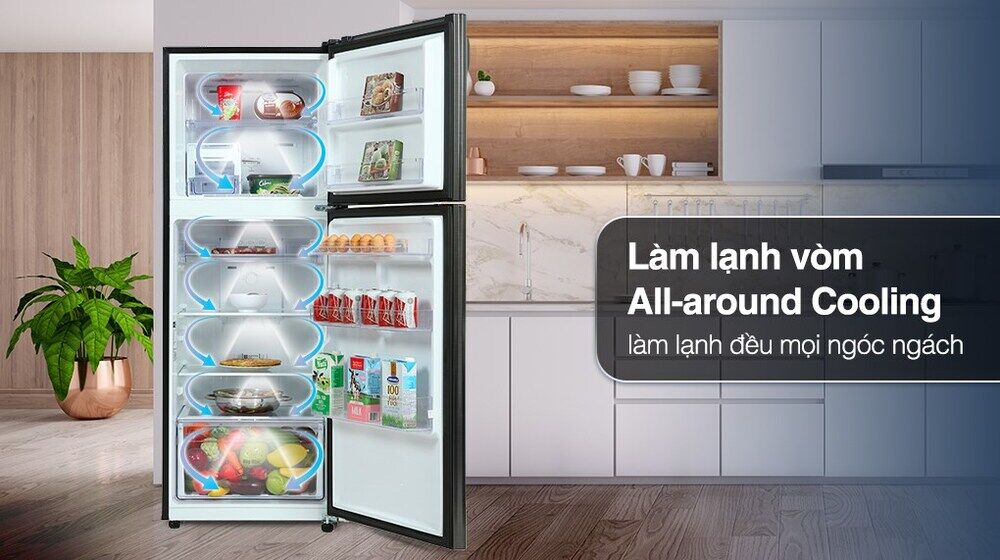 tủ lạnh samsung inverter 302 lít rt29k503jb1/sv - công nghệ làm lạnh
