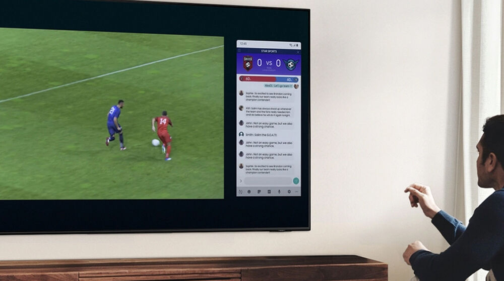 Smart Tivi QLED 4K 65 inch Samsung QA65Q60B - Tiện ích smart tivi qled 4k 65 inch samsung qa65q60b - tiện ích