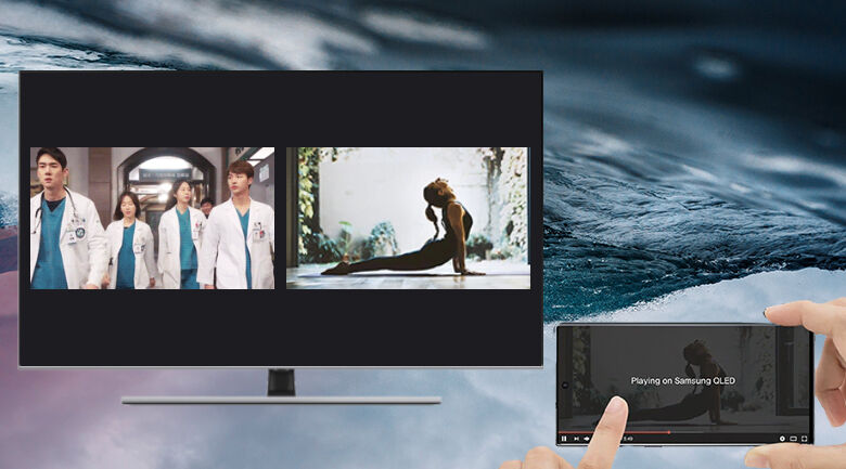 multi view-smart tivi qled samsung 4k 65 inch qa65q70t