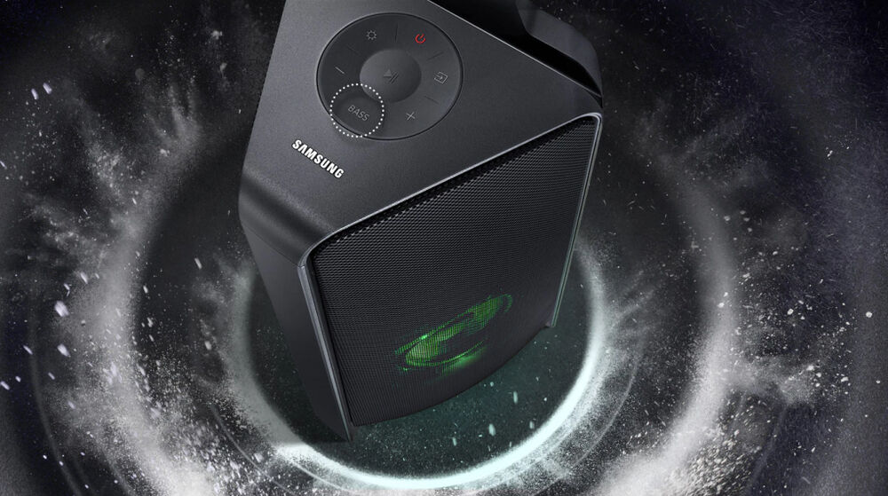 tiện ích - loa tháp samsung mx-t40/xv