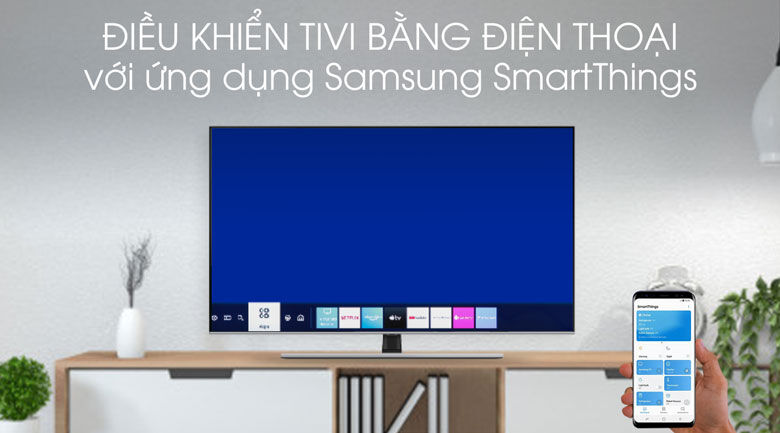 smartthings-smart tivi qled samsung 4k 65 inch qa65q70t
