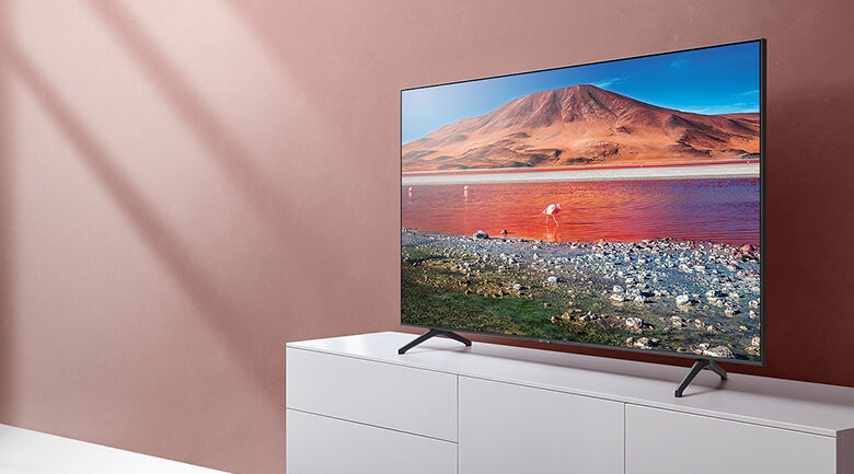 smart tivi samsung 4k 65 inch ua65tu7000 - thiết kế sang trọng