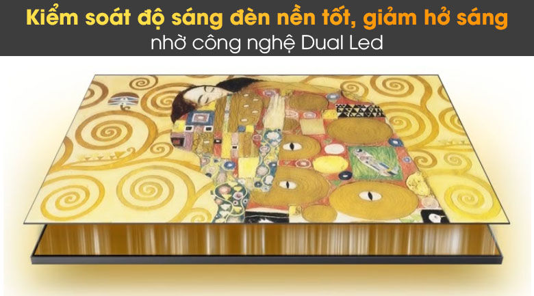 tivi the frame qled 4k samsung qa55ls03a -dual led