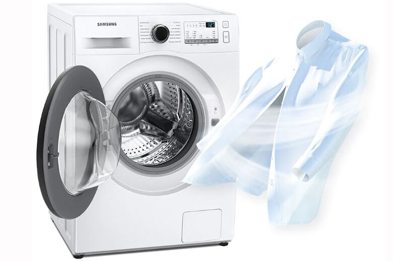 công nghệ giặt khô khử mùi air wash-máy giặt sấy samsung inverter 9.5 kg wd95t4046ce/sv lồng ngang