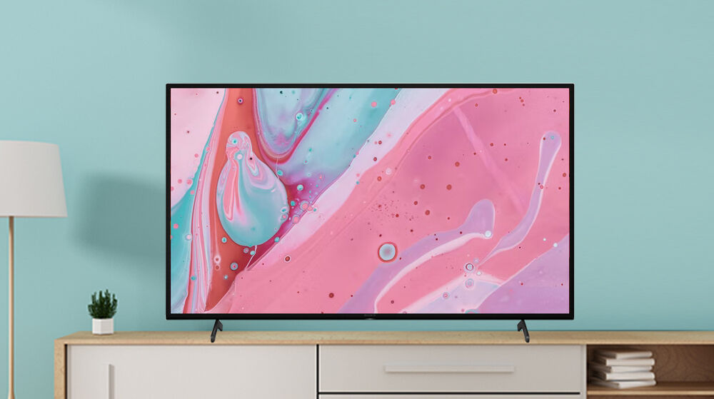 google tivi sony 4k 55 inch kd-55x75k - tổng quan thiết kế