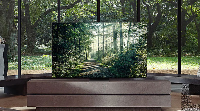 thiết kế tinh tế, màn hình vô cực - tivi neo qled 8k 85 inch samsung qa85qn900a