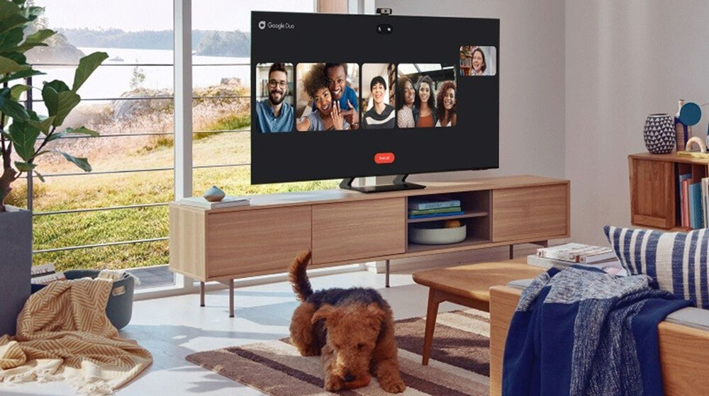 Smart Tivi QLED 4K 55 inch Samsung QA55Q60B - Google Duo smart tivi qled 4k 55 inch samsung qa55q60b - google duo