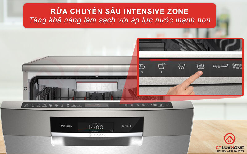 rửa chuyên sâu giàn dưới cùng hỗ trợ đánh bay vết dầu mỡ