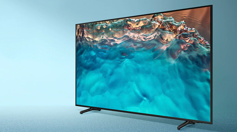 smart tivi samsung 4k 65 inch ua65bu8000 - thiết kế