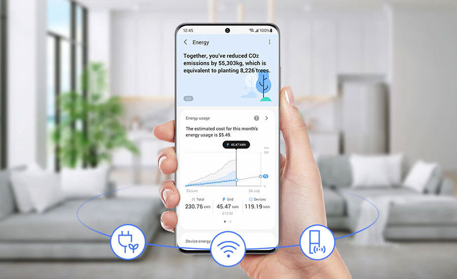 tủ lạnh bespoke samsung inverter 348l rt35cb56448csv
