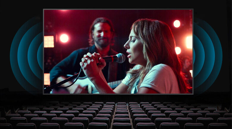 smart tivi khung tranh the frame qled samsung 4k 75 inch qa75ls03b - công nghệ âm thanh