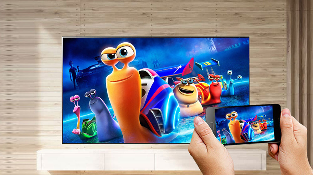 Chia sẻ nội dung điện thoại lên tivi - Smart Tivi LG 4K 55 inch 55UQ8000PSC  chia sẻ nội dung điện thoại lên tivi - smart tivi lg 4k 55 inch 55uq8000psc