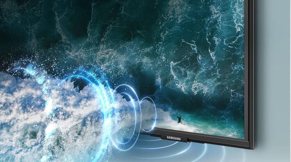 smart tivi samsung 4k 55 inch ua55bu8000 - công nghệ âm thanh