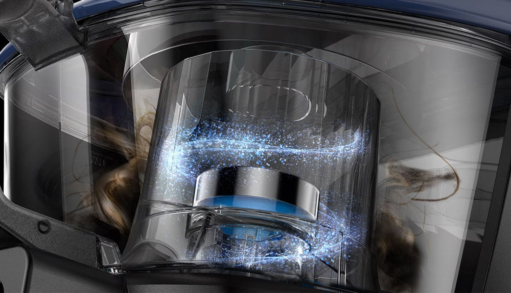 công nghệ turbine không xoắn tóc của vc18m3110vb/sv