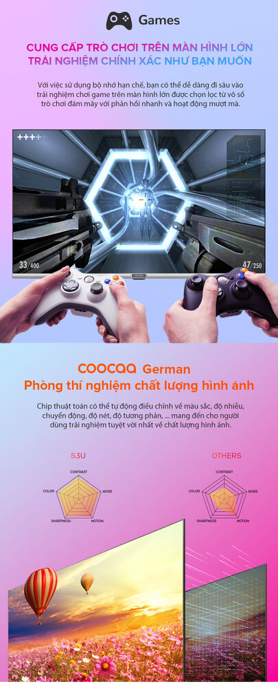 smart tivi coocaa full hd 43 inch