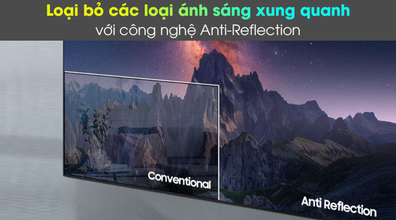 anti-reflection - smart tivi neo qled 4k 65 inch samsung qa65qn85a