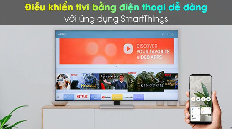smartthings - smart tivi neo qled 4k 65 inch samsung qa65qn85a