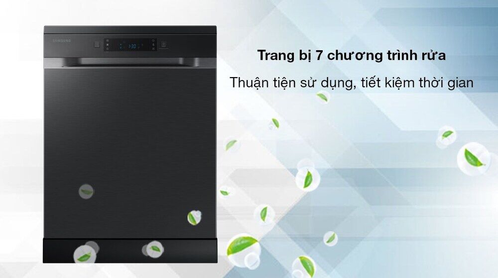 Máy rửa chén độc lập Samsung DW60CG550FSGSV - Thiết kế 7 chương trình rửa tiện lợi sử dụng máy rửa chén độc lập samsung dw60cg550fsgsv - thiết kế 7 chương trình rửa tiện lợi sử dụng