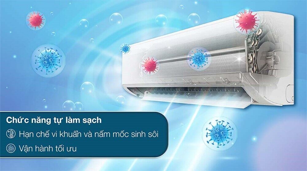 máy lạnh samsung wind-free inverter 1 hp ar10cyhaawknsv - tiện ích