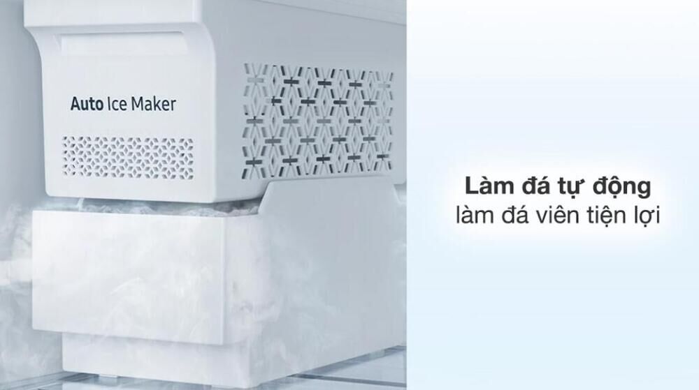 Làm đá tự động Tủ lạnh Samsung Inverter 382 lít RT38CB6784C3SV  làm đá tự động tủ lạnh samsung inverter 382 lít rt38cb6784c3sv