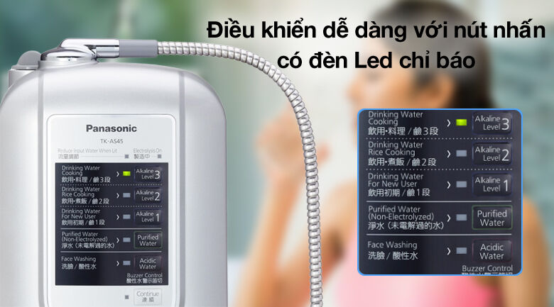 Dễ dùng - Panasonic TK AS45 dễ dùng - panasonic tk as45