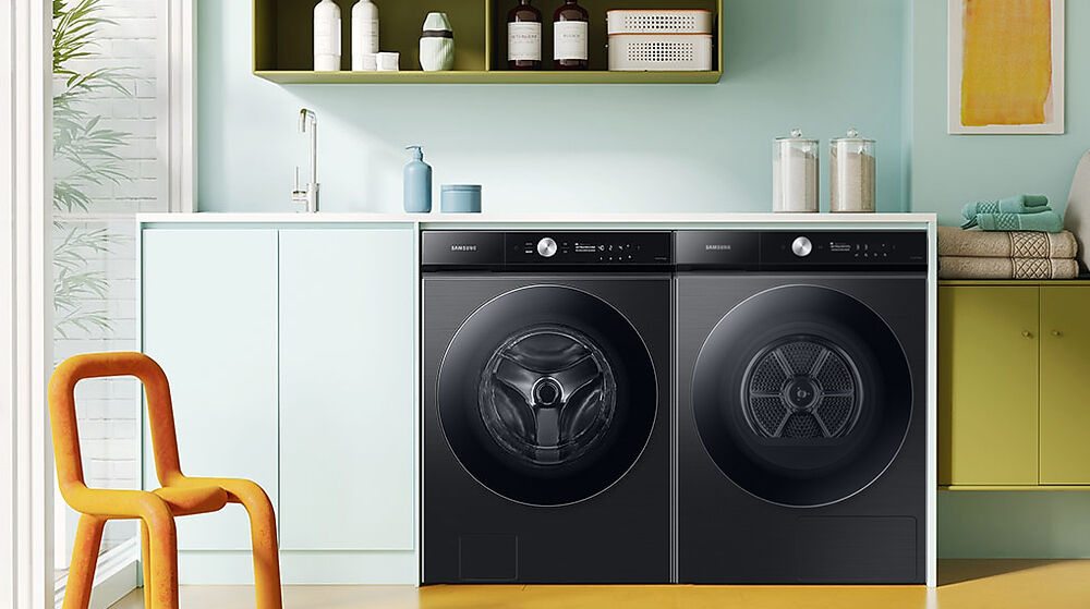 Máy sấy bơm nhiệt Samsung Bespoke AI 17 kg DV17B9750CV/SV máy sấy bơm nhiệt samsung bespoke ai 17 kg dv17b9750cv/sv