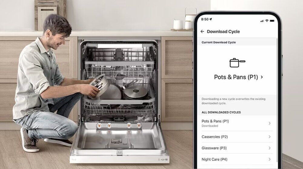 máy rửa bát độc lập lg ldt14bla4