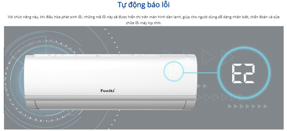 điều hòa funiki 2 chiều 12000btu hsh12