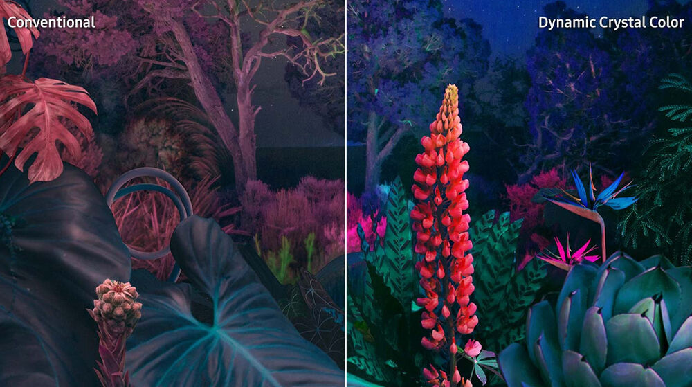 smart tivi samsung 4k 55 inch ua55cu8000 - công nghệ hình ảnh