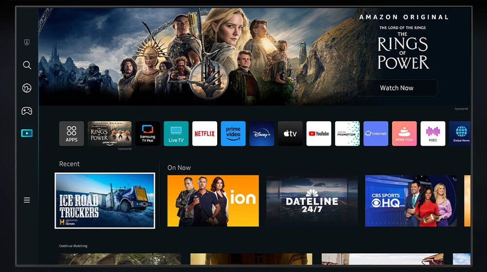 smart tivi samsung 4k 55 inch ua55cu8000 - hệ điều hành