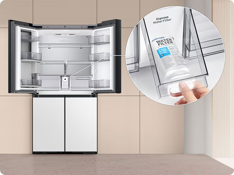 tủ lạnh samsung inverter 636 lít multi door bespoke rf65db990012sv