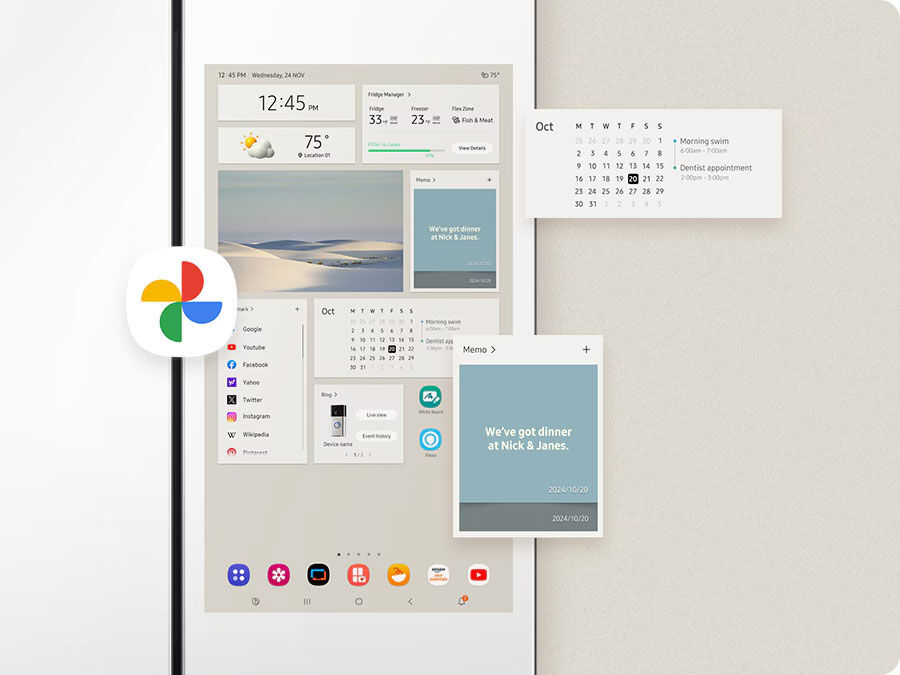 tủ lạnh samsung inverter 636 lít multi door bespoke rf65db990012sv