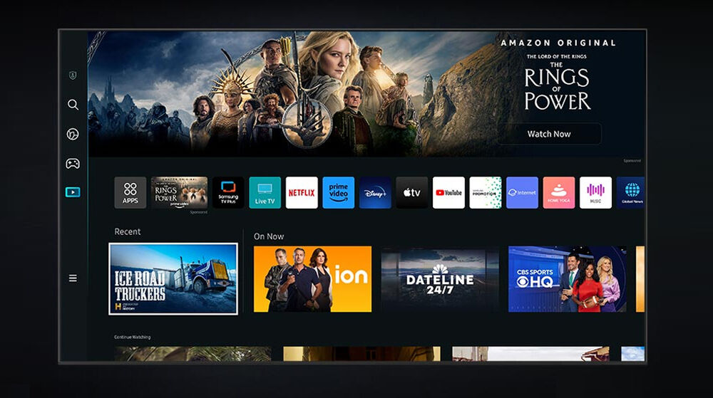 Smart Tivi QLED 4K 85 inch Samsung QA85Q80C - Hệ điều hành smart tivi qled 4k 85 inch samsung qa85q80c - hệ điều hành
