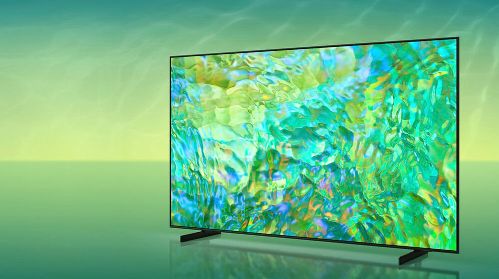 smart tivi samsung 4k 75 inch ua75cu8000 - thiết kế