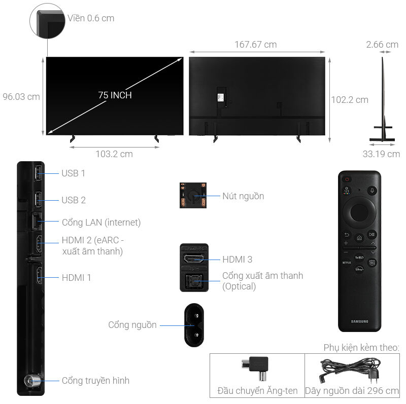 smart tivi samsung 4k 75 inch ua75cu8000