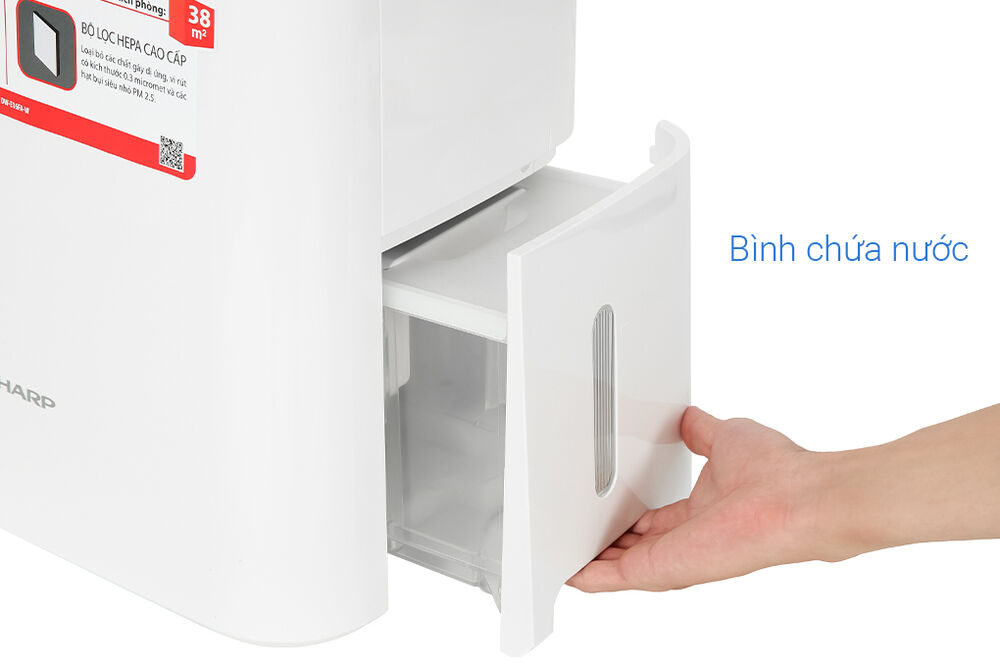 Máy hút ẩm Sharp DW-E16FA-W - Bình nước máy hút ẩm sharp dw-e16fa-w - bình nước