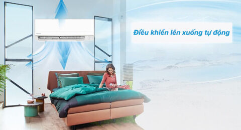 điều hòa panasonic 1 chiều 12.000btu inverter ru12 mẫu mới