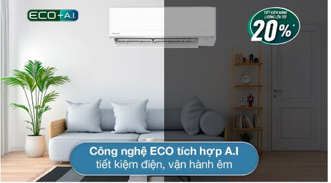 điều hòa panasonic 1 chiều 12.000btu inverter ru12 mẫu mới