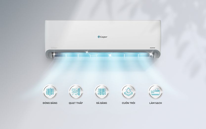 điều hòa casper 1 chiều 24000btu sc-24fs33