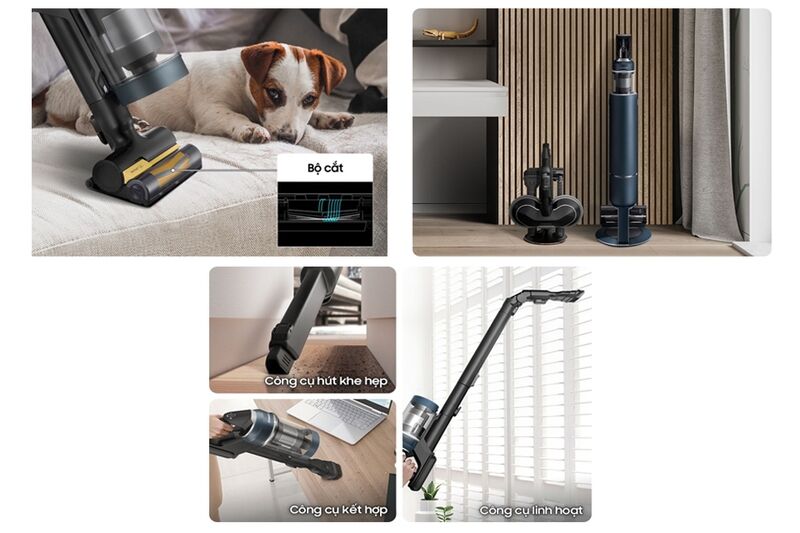 máy hút bụi không dây samsung bespoke jet+ vs20b95993b/sv (hình 6)