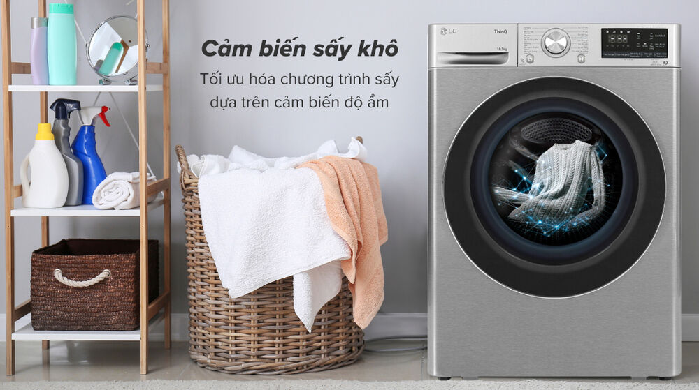 máy sấy bơm nhiệt lg 10.5 kg dvhp50p - công nghệ