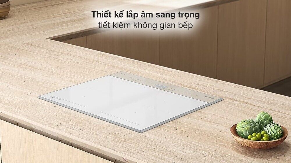 Bếp từ 4 vùng nấu Samsung Bespoke NZ64B5067YY/SV - Thiết kế - Chất liệu mặt bếp bếp từ 4 vùng nấu samsung bespoke nz64b5067yy/sv - thiết kế - chất liệu mặt bếp