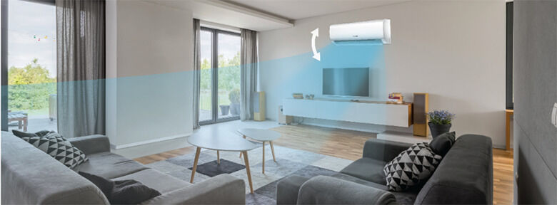 điều hòa funiki hsh10tmu tính làm lạnh nhanh rộng ở mọi góc