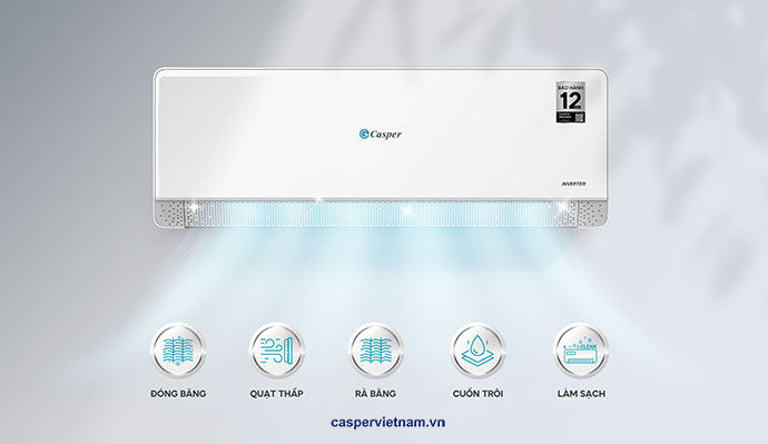 ecoprime i clean.dieu hoa casper dong qc