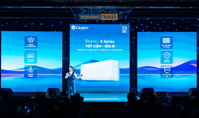 giới thiệu điều hòa casper s-series 2025