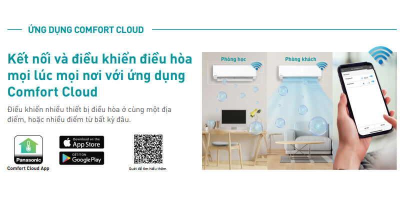 ứng dụng panasonic comfort cloud