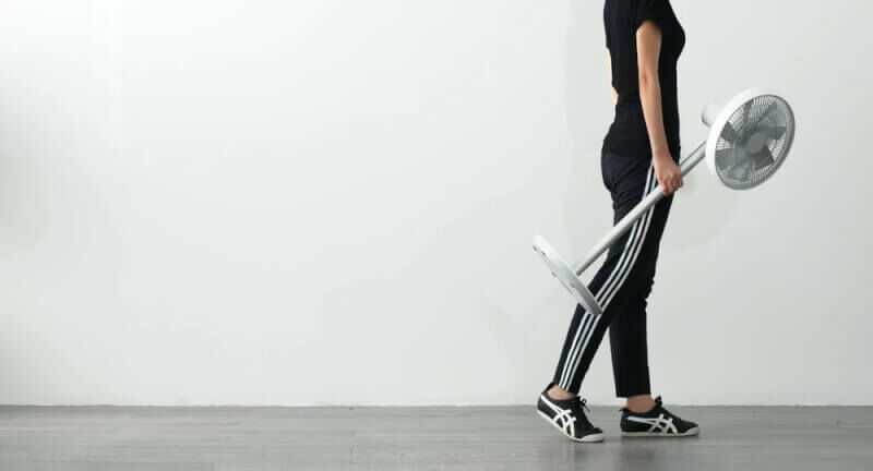 quạt điện thông minh xiaomi smartmi fan 2s kèm remote điều khiển