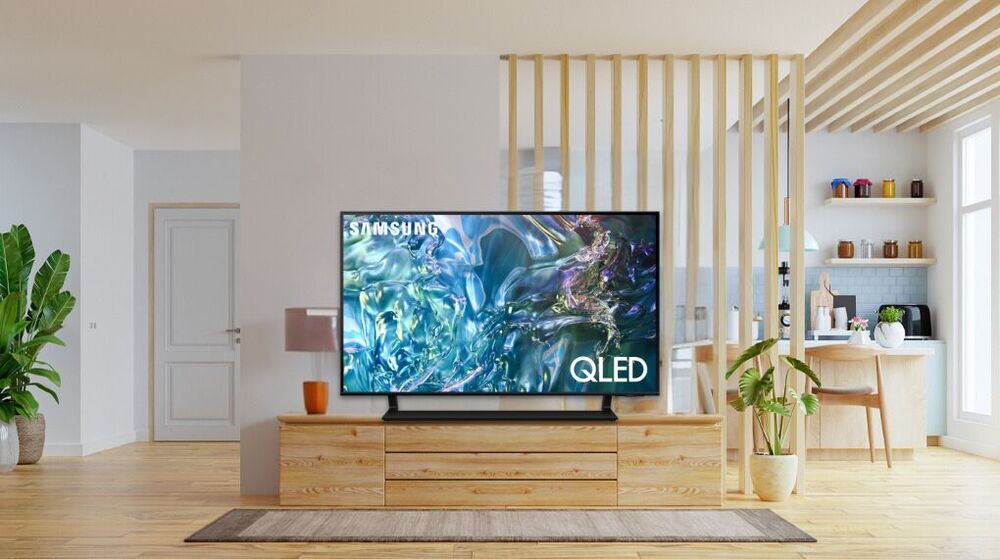 Smart Tivi QLED Samsung 4K 50 inch QA50Q60D - Thiết kế smart tivi qled samsung 4k 50 inch qa50q60d - thiết kế