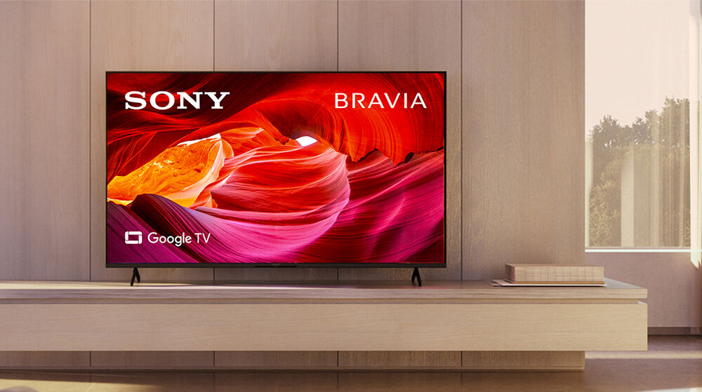 google tivi sony 4k 43 inch kd-43x75k - thiết kế